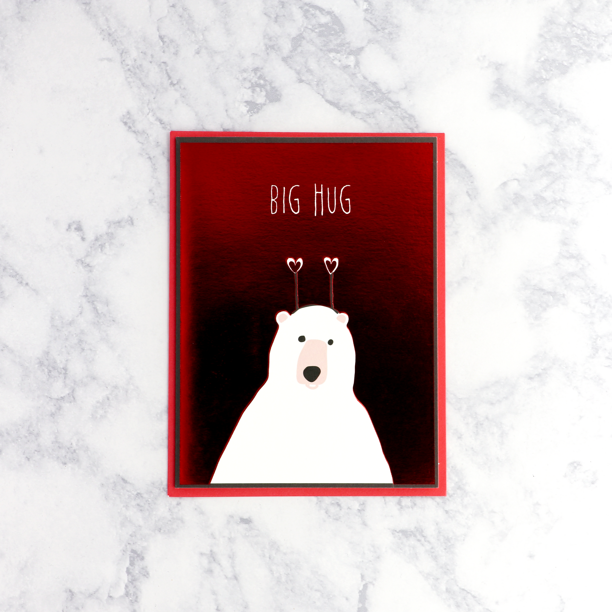 Bear Hug Valentine's Day Card