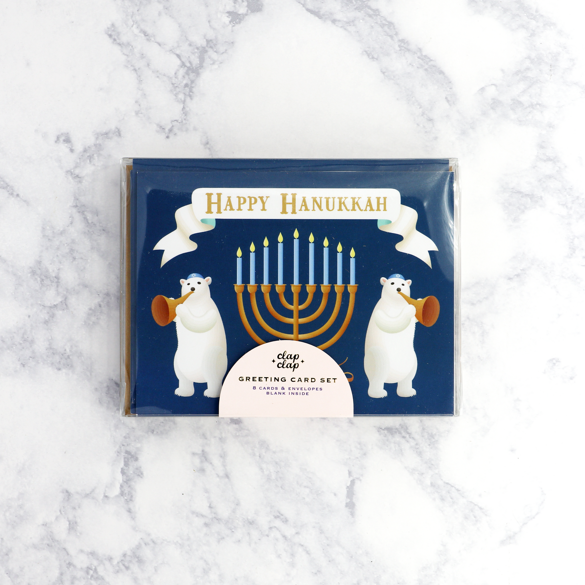 Bears Hannukah Boxed Cards