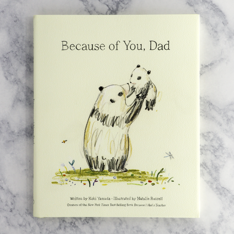 "Because Of You, Dad" Illustrated Book