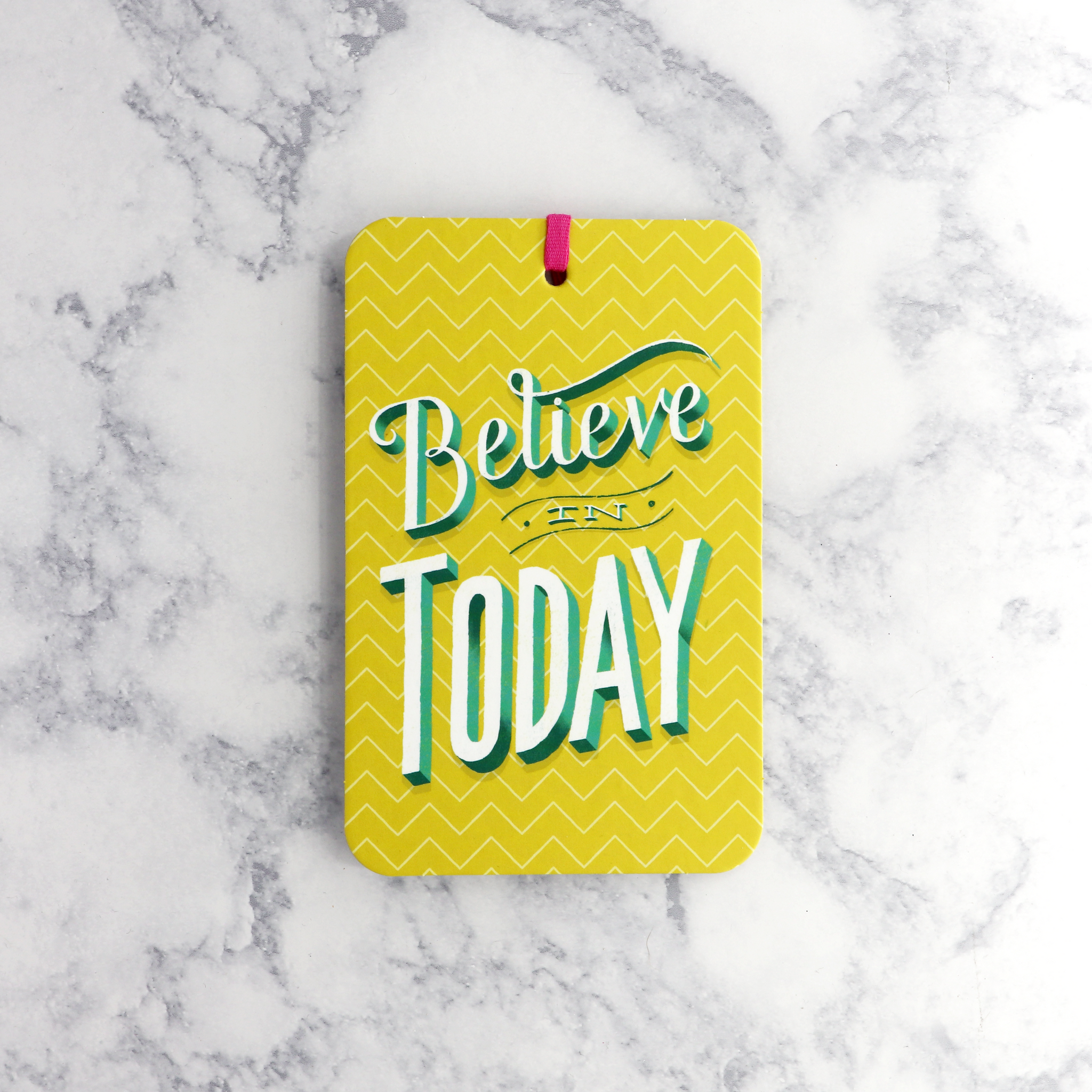 "Believe In Today" Gift Tag