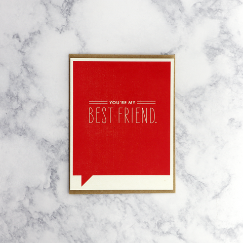 Best Friend Friendship Card