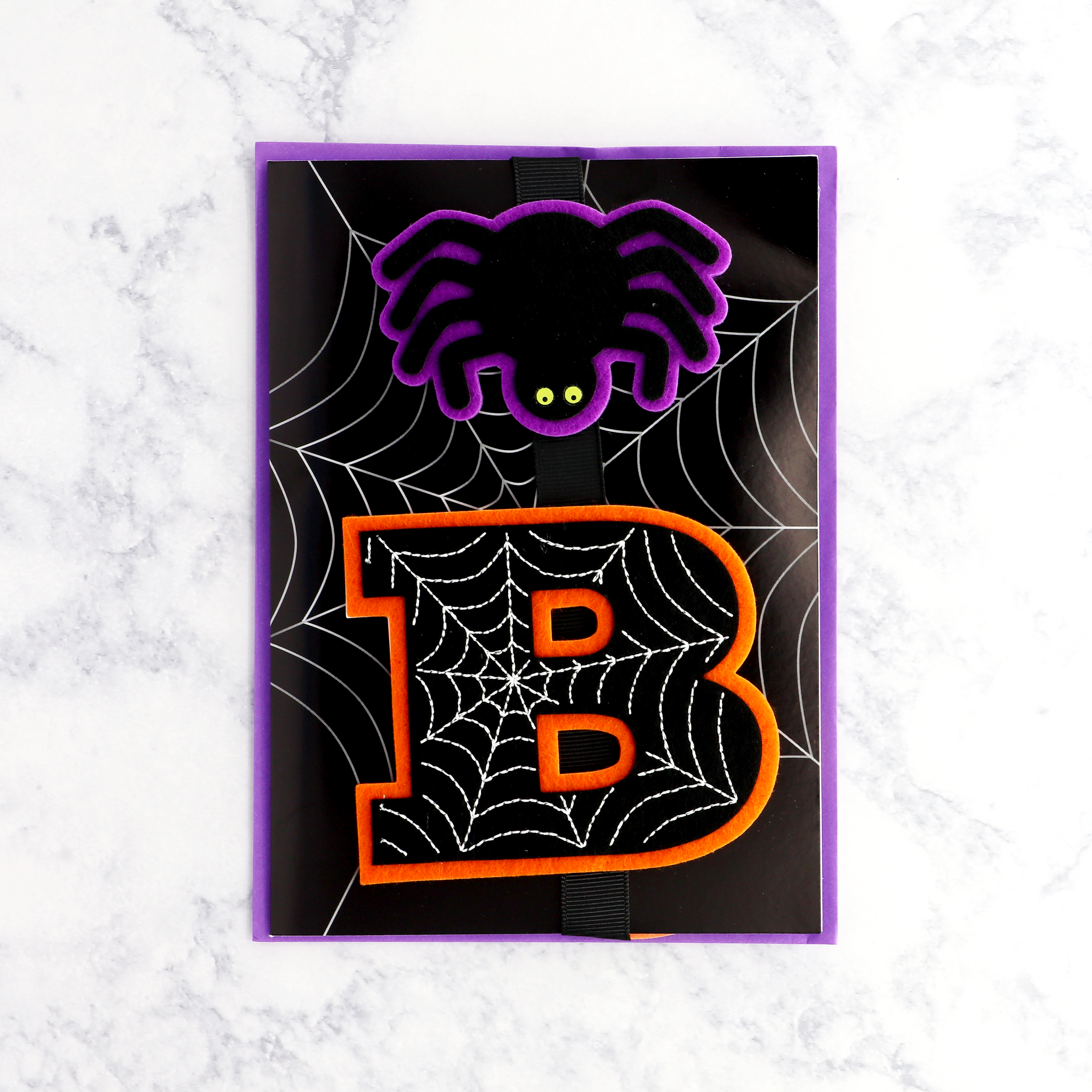 Boo Banner Halloween Card
