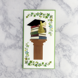 Books With Ivy Graduation Card