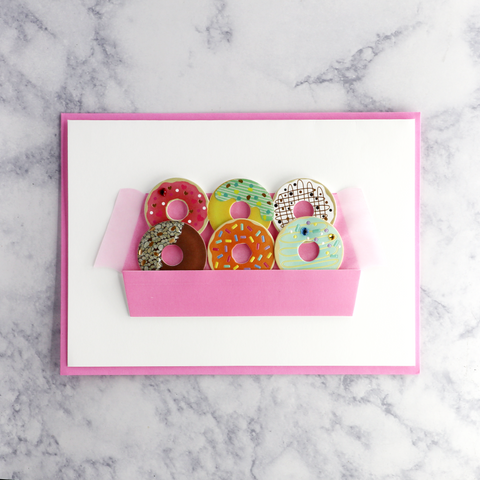 Box Of Donuts Mother's Day Card
