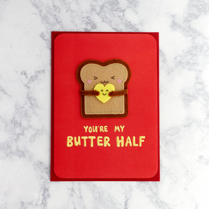 Butter Half Valentine's Day Card