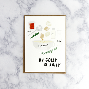 "By Golly Be Jolly" Holiday Card