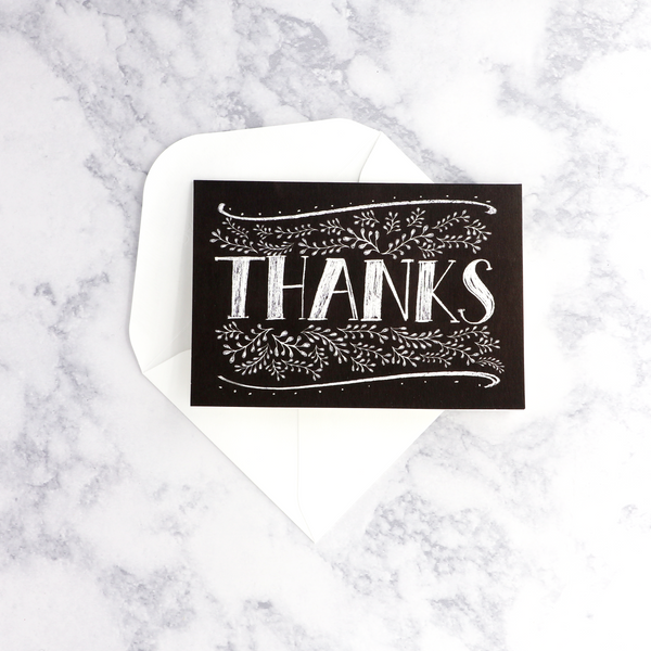 Chalkboard Thank You Boxed Notes (Set of 14)