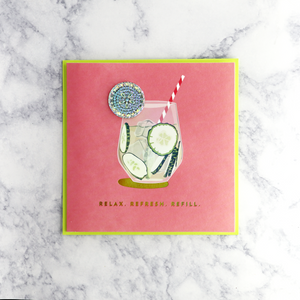 "Cool As A Cucumber" Mother's Day Card
