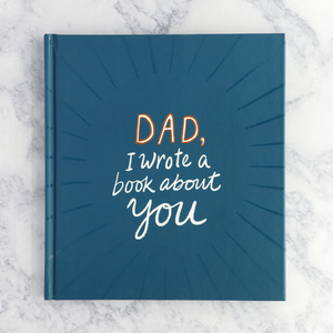 "I Wrote A Book About Dad" Fill-In Book