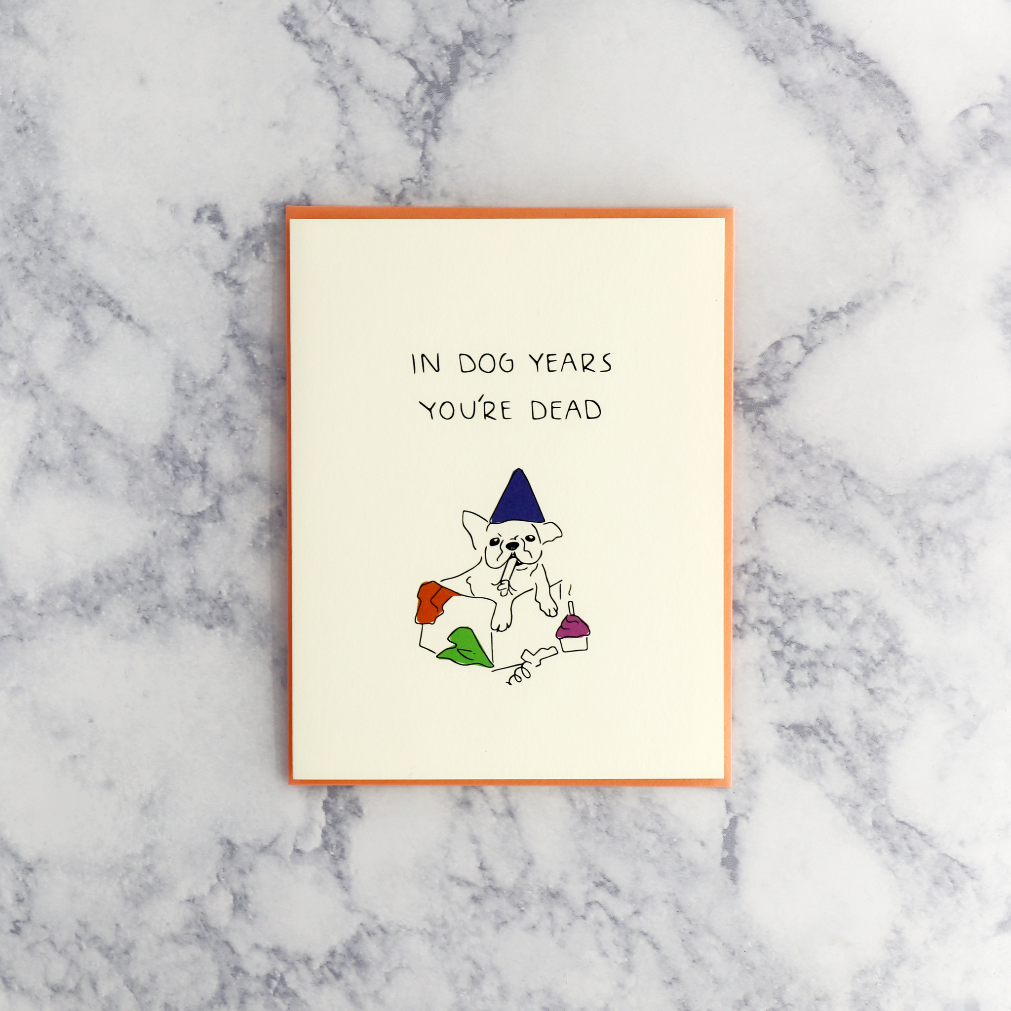 Dog Years Birthday Card