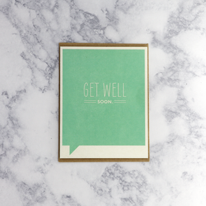 Fall Off Get Well Card