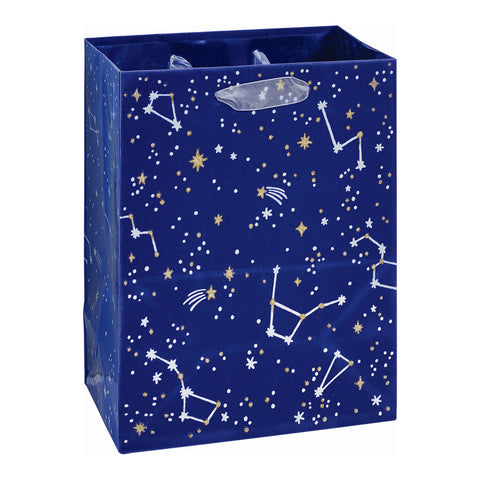 Flocking Starry Night Medium Gift Bag