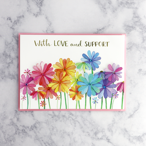 Floral Garden Thinking Of You Card
