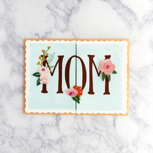 Fold Out Floral Mother's Day Card (For Mom)