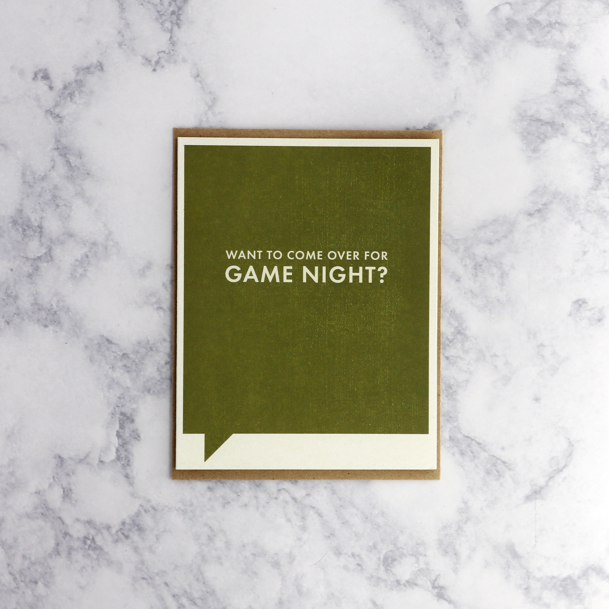 Game Night Friendship Card