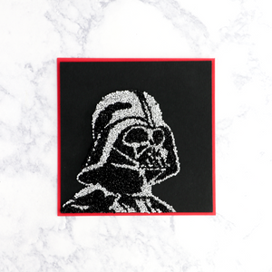 Gemmed Darth Vader Birthday Card