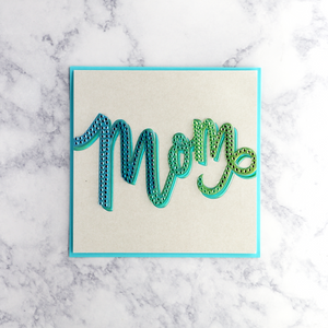Gemmed Mom Mother's Day Card (For Mom)