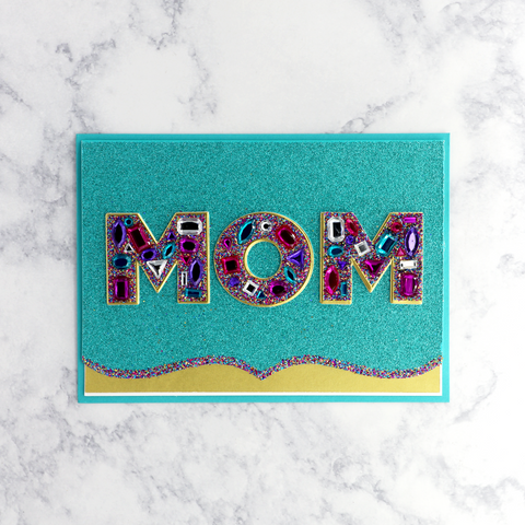 Glitter Mom Mother's Day Card (For Mom)