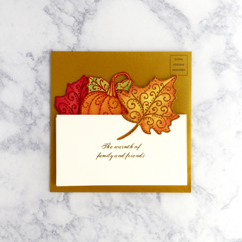 Glitter Thanksgiving Icons Displayable Thanksgiving Card