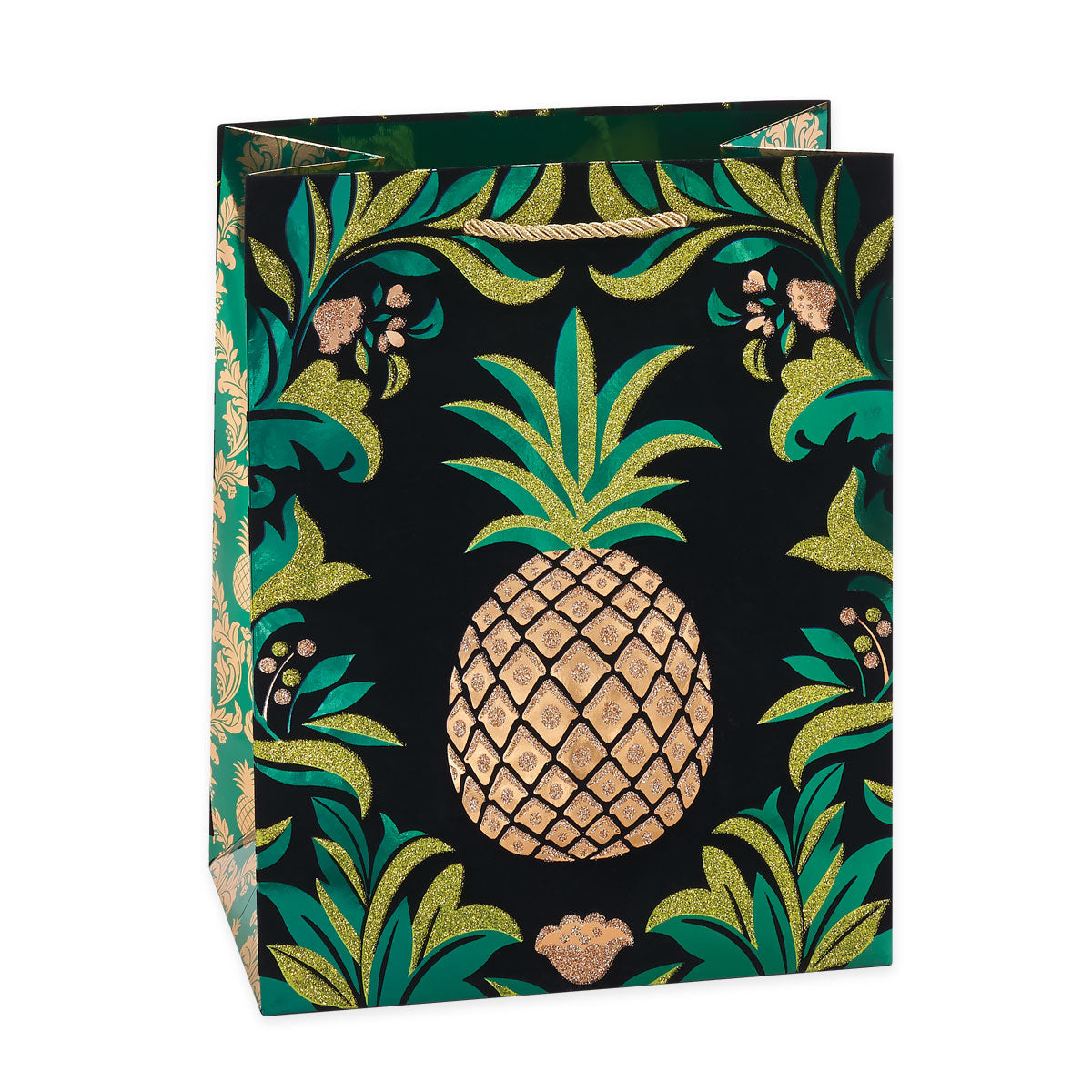 Glittered Pineapple Paradise Large Gift Bag