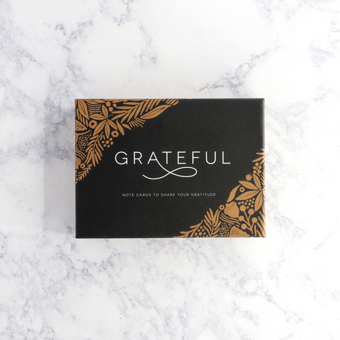 Grateful Boxed Note Cards (Set of 12)
