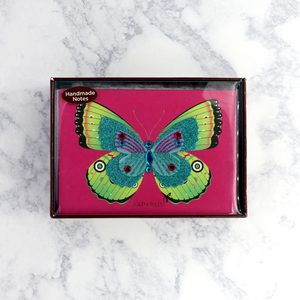 Handmade Gemmed Butterfly Blank Box Set (Set of 8)