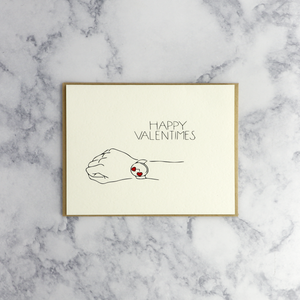 Heart Watch Valentine's Day Card