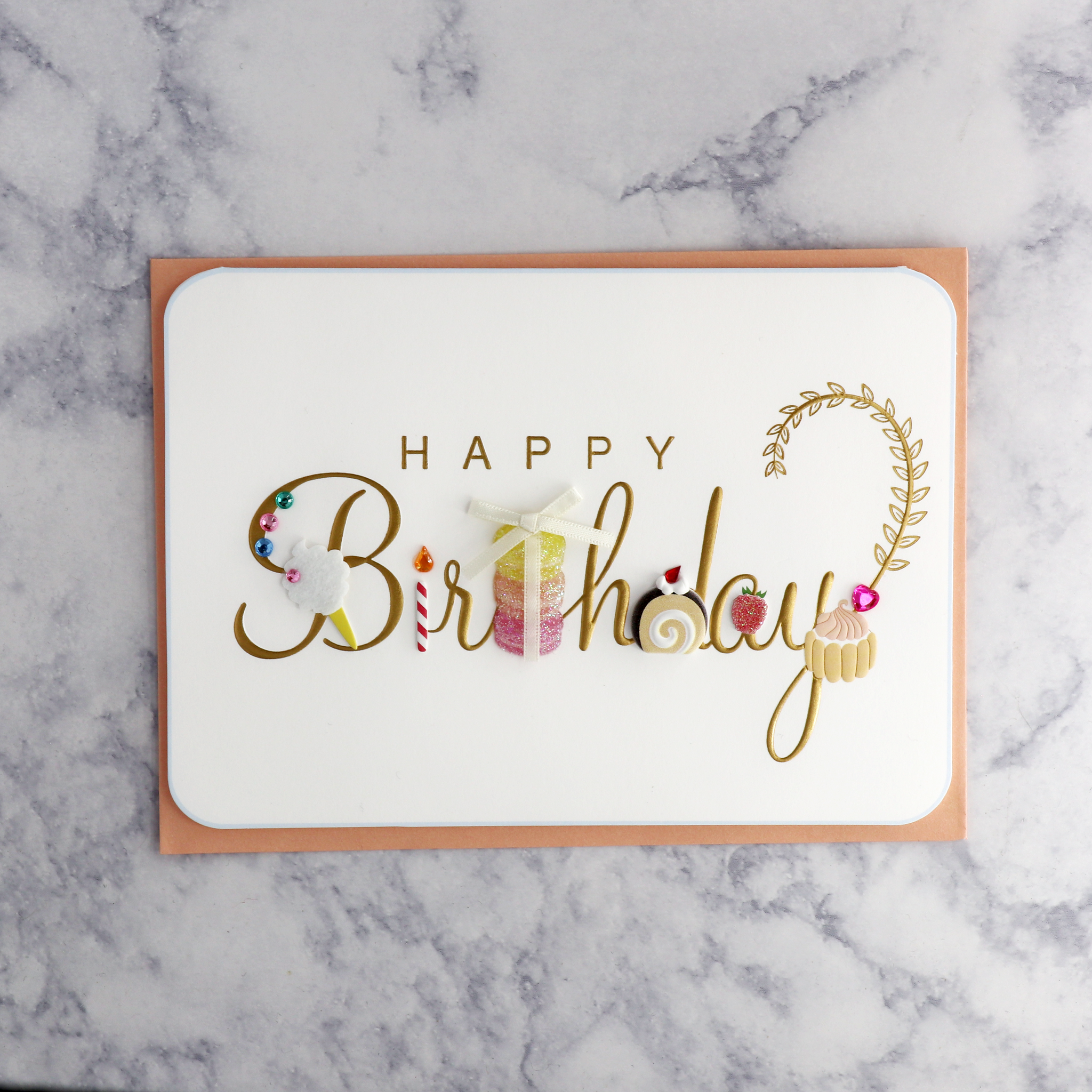 Icon Treats Birthday Card