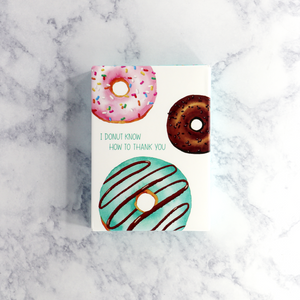 Illustrated Donuts Thank You Boxed Notes (Set of 14)
