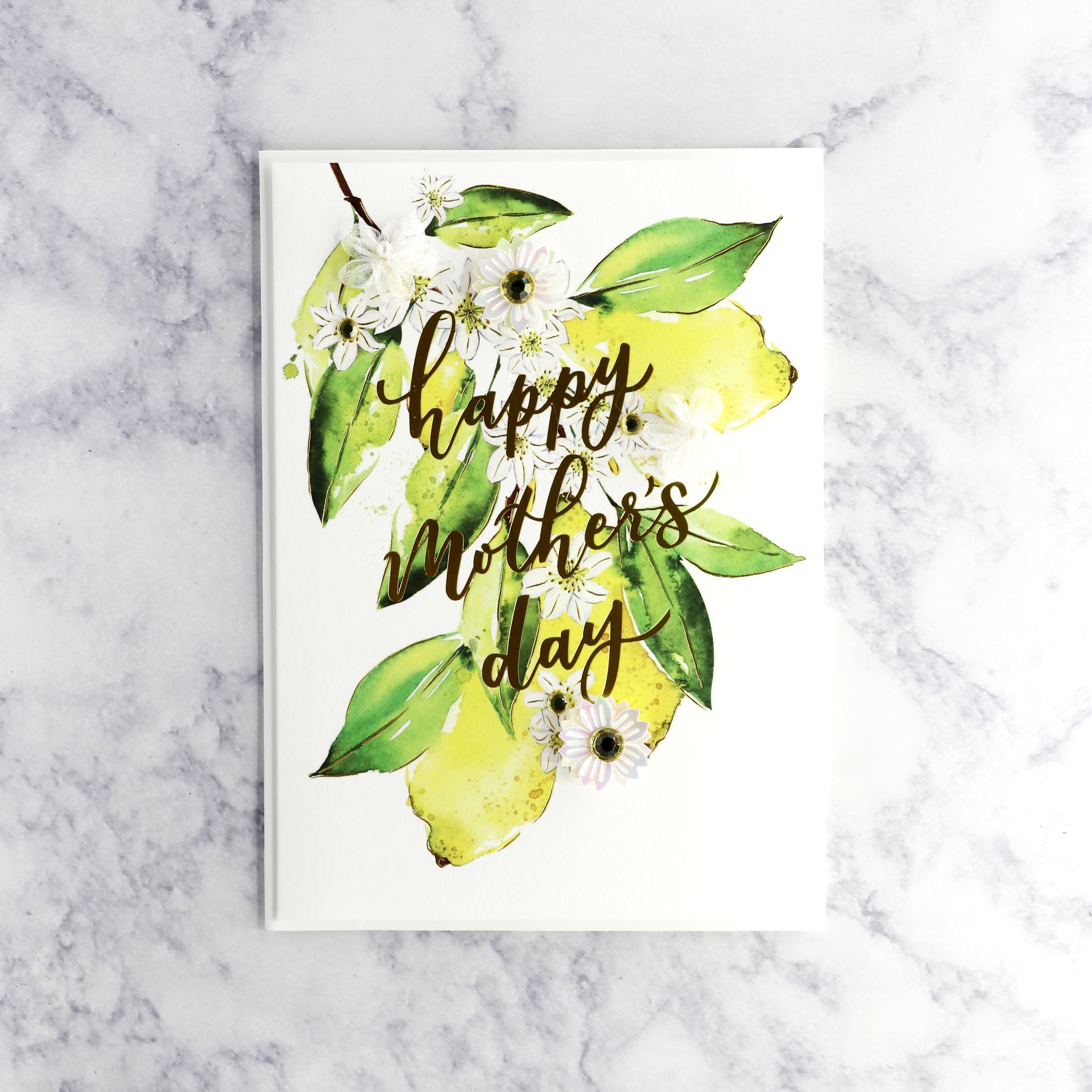 Lemon Branch Mother's Day Card