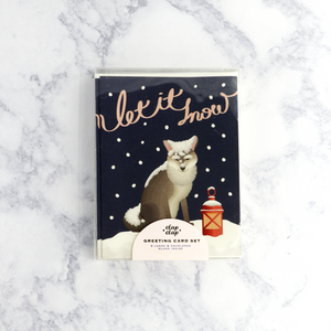Fox "Let It Snow" Holiday Boxed Cards (Set of 8)