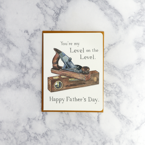 Level On The Level Father's Day Card (Dad)