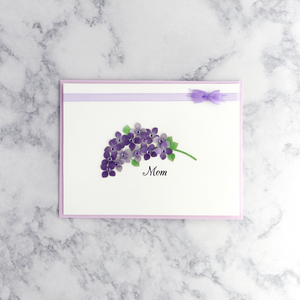 Lilac Branch Mother's Day Card (For Mom)