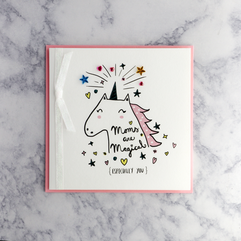Magical Unicorn Mother's Day Card