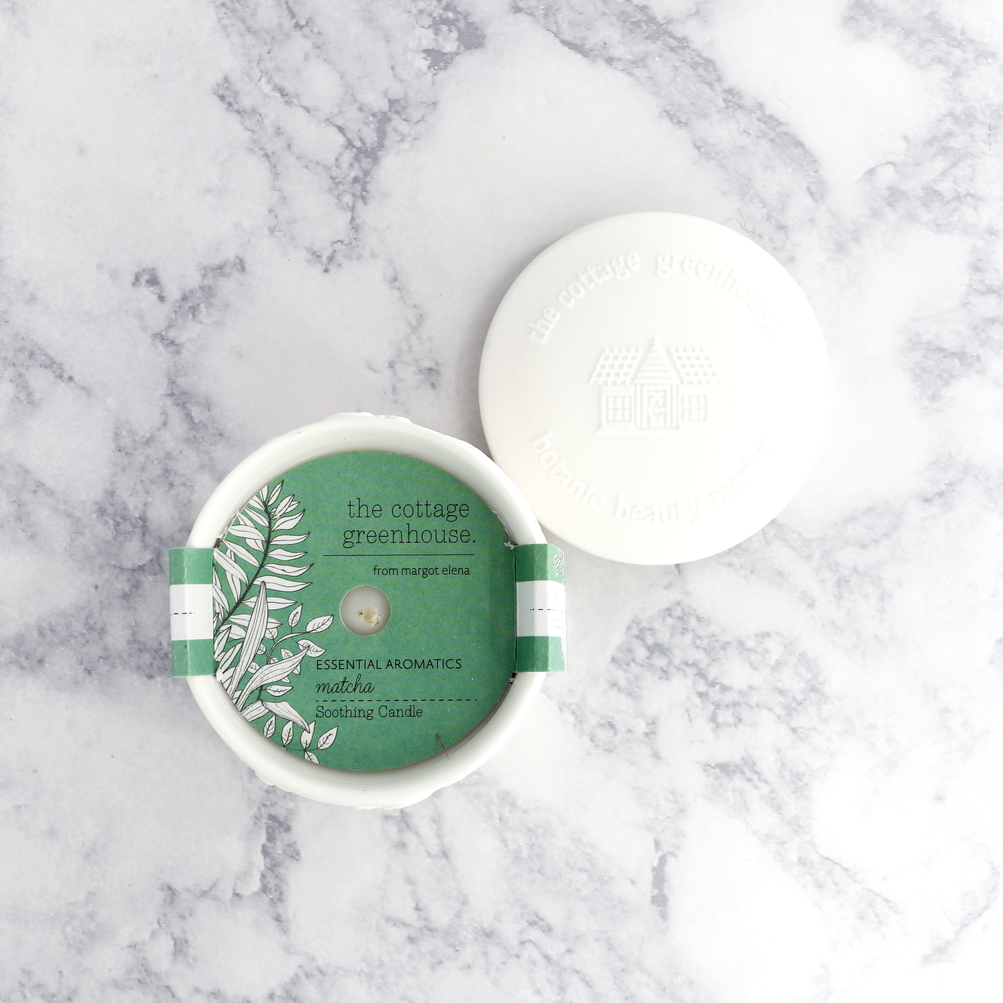 Matcha Ceramic Candle