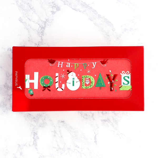 Money Holder Icons Holiday Boxed Cards (Set of 16)