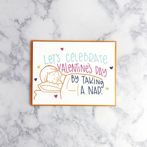 Nap Valentine's Day Card