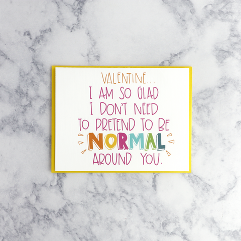 Normal Valentine's Day Card