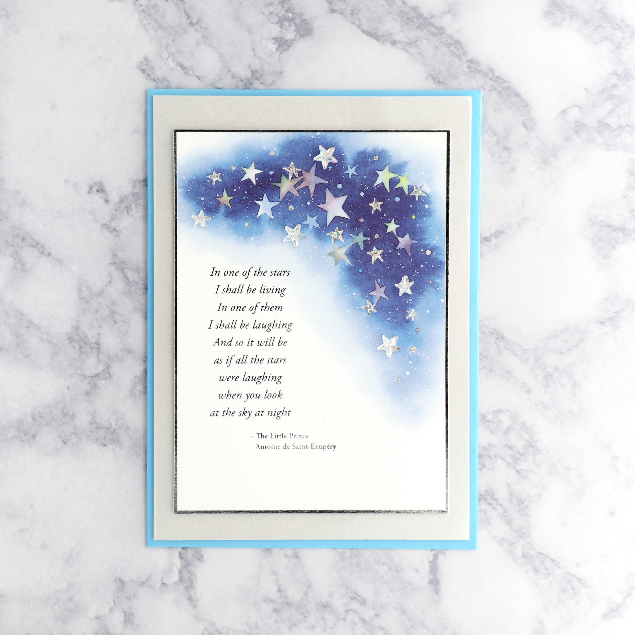 “One Of The Stars” Sympathy Card