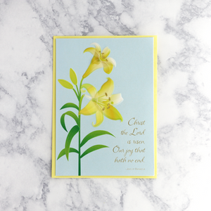 Painterly Daffodils Easter Card