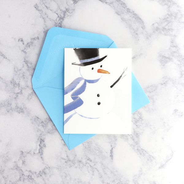Painterly Snowman Holiday Boxed Cards (Set of 20)