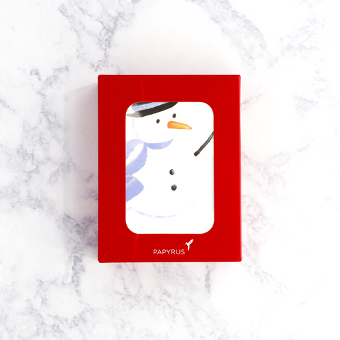 Painterly Snowman Holiday Boxed Cards (Set of 20)