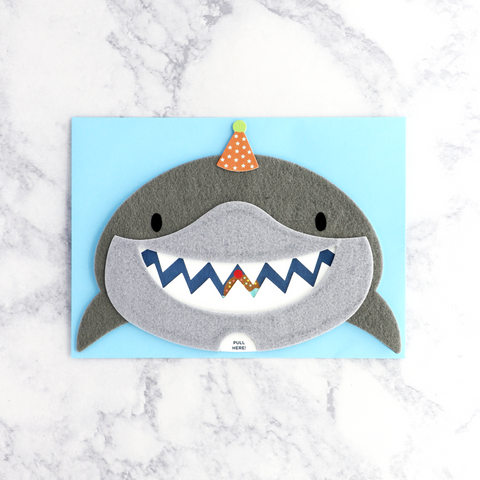 Party Shark Birthday Card