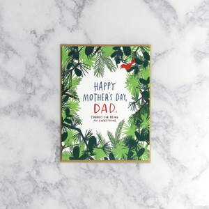 Plants Mother's Day Card (For Dad)