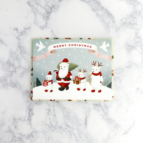 Polar Bear Family Christmas Card