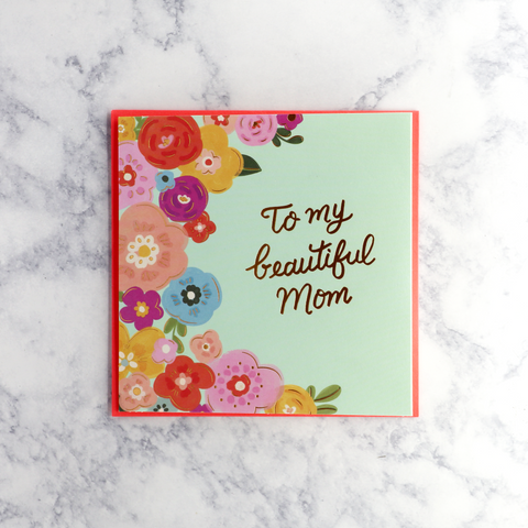Pop-Up Floral Mother's Day Card (For Mom)
