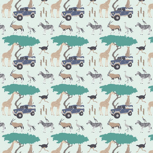 Safari Animal Flat Wrap (Set of 3 Sheets)