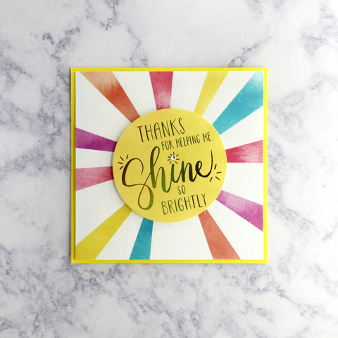 Shine Bright Mother's Day Card