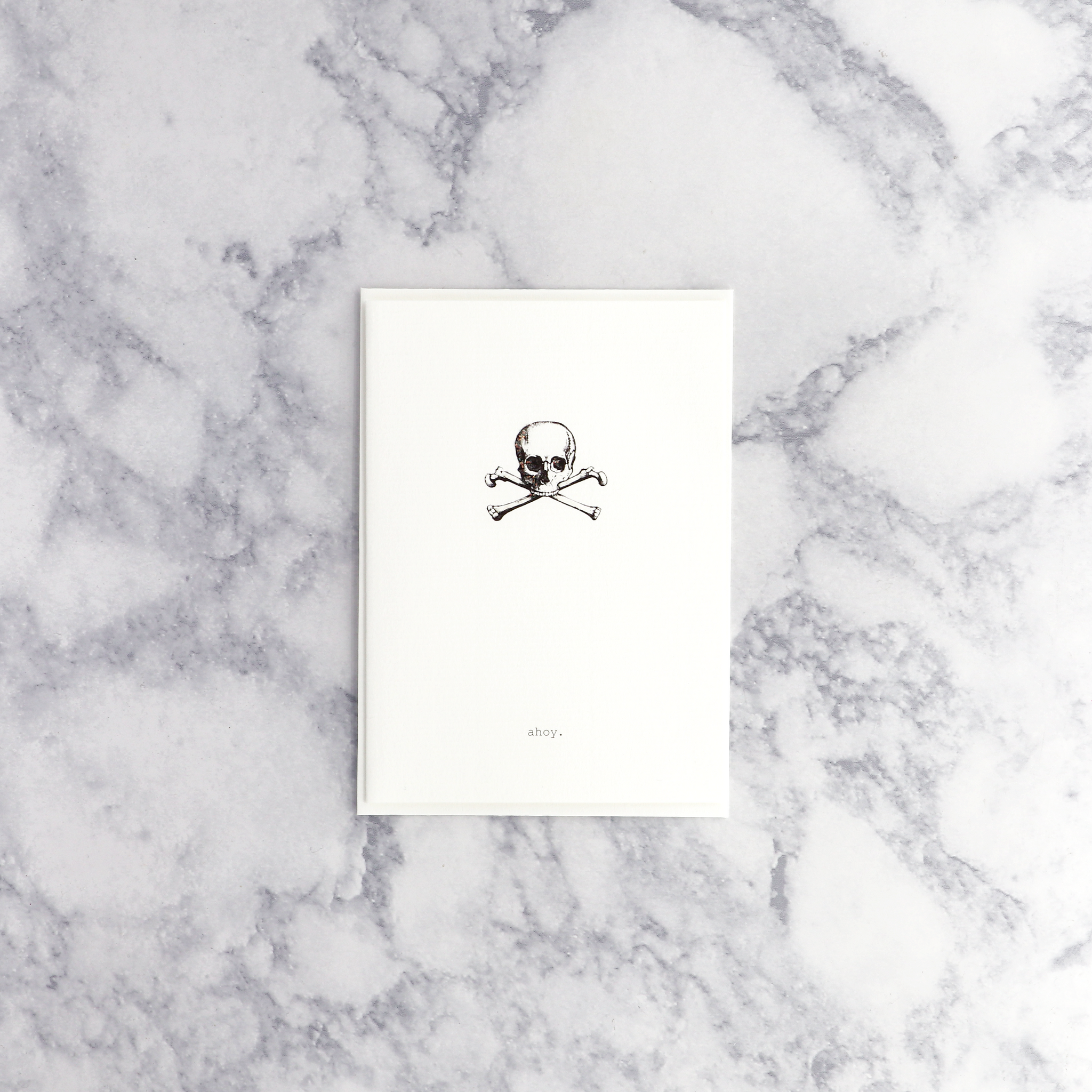 Skull Blank Card