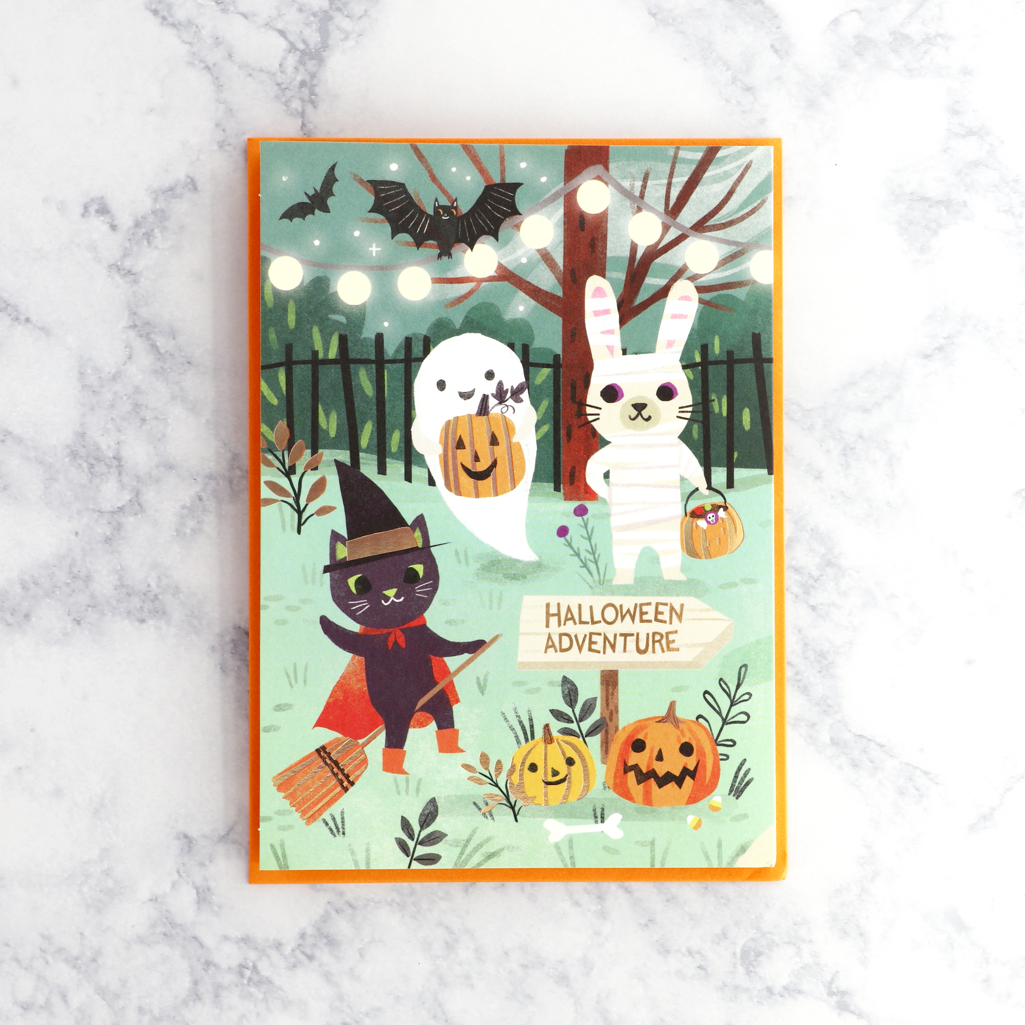 Spooky Party Halloween Card